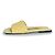 Sandali lido in pelle gialla Bottega Veneta Giallo - vista 2