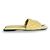 Sandali lido in pelle gialla Bottega Veneta Giallo - vista 4