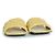 Sandali lido in pelle gialla Bottega Veneta Giallo - vista 5