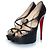 Christian Louboutin, décolleté platform Black Mademoi Nero
