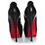 Christian Louboutin, décolleté platform Black Mademoi Nero - vista 6