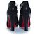 Stivaletti in pelle nera Christian Louboutin - vista 5