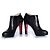 Stivaletti in pelle nera Christian Louboutin - vista 6