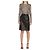 Top in pizzo nero e argento Dior