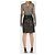 Top in pizzo nero e argento Dior - vista 3