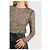 Top in pizzo nero e argento Dior - vista 4