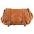 SéZane Brown leather shoulder bag