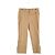 Louis Vuitton Kamel Baumwollgerade Hose