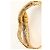 Aurelie Bidermann Bracelete dourado - vista 4