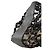 Antik Batik Schwarze Lederhandtasche - Ansicht 2