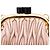 Miu Miu Belle Mini Matelassé Clutch Rosa - vista 10