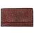 Triomphe Céline Vintage Celine suede macadam Monogram Wallet pink Brown