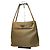 Vintage Prada Polyester Tasche khaki braun