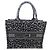 Christian Dior Book Tote Leopardenmuster Schwarz Dunkelgrau Anthrazitgrau