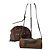 Céline Vintage Celine Paris Macadam Tasche khaki rot