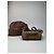 Céline Vintage Celine Paris Macadam Tasche khaki rot - Ansicht 7
