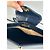 Vintage Givenchy schwarze Lackledertasche Marineblau - Ansicht 5