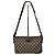 Vintage Gucci Monogramm Tasche beige