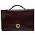 Vintage Givenchy Ledertasche braun Lila