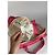 Vintage Courreges Polyester Tasche rosa Pink - Ansicht 4