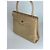 Vintage Givenchy Ledertasche beige - Ansicht 14