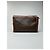 Triomphe Céline Clutch in pelle monogramma vintage Celine marrone - vista 2