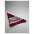Céline Foulard in seta vintage Celine rosso e bianco - vista 2