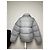 Moncler klassische graue Polyesterjacke - Ansicht 3