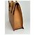 Vintage Courreges Leder-Wolltasche braun - Ansicht 9