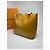 Bolsa de couro Vernis Louis Vuitton vintage amarela Amarelo - vista 11