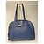 Vintage Courreges Ledertasche blau - Ansicht 6