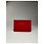 Clutch in pelle Loewe Anagram vintage rossa Rosso - vista 2