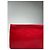 Clutch in pelle Loewe Anagram vintage rossa Rosso - vista 3