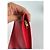 Clutch in pelle Loewe Anagram vintage rossa Rosso - vista 4