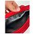 Clutch in pelle Loewe Anagram vintage rossa Rosso - vista 6