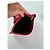 Clutch in pelle Loewe Anagram vintage rossa Rosso - vista 7