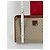 Triomphe Céline Clutch in pelle beige vintage Celine Paris - vista 10