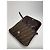 Vintage Fendi FF Monogramm Leder-Canvas-Tasche Braun - Ansicht 4