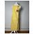 Abito in cotone vintage Issey Miyake giallo M - vista 15