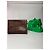Clutch in pelle vintage Balenciaga marrone Arancione - vista 3
