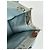 Trim Vintage Hermès Tasche hellblau Silber - Ansicht 13