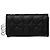 Vintage Coach Leather Monogram Key Holder black