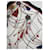 Céline Sciarpa Vintage Celine Blu Navy Bianco Multicolore - vista 5