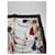 Céline Sciarpa Vintage Celine Blu Navy Bianco Multicolore - vista 6