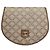 Céline Vintage Celine Triomphe Leather wallet beige brown