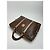 Triomphe Céline Valigia in pelle monogramma vintage Celine Paris marrone - vista 7