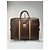 Triomphe Céline Valigia in pelle monogramma vintage Celine Paris marrone - vista 9