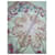 Céline Sciarpa vintage Celine floreale Rosa - vista 3