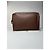 Clutch in pelle vintage Gucci marrone - vista 15