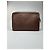 Clutch in pelle vintage Gucci marrone - vista 3